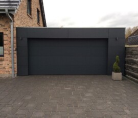 Garage Holzrahmenbau modernes Design