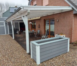 Terrassenüberdachung, Carport und Hochbeet